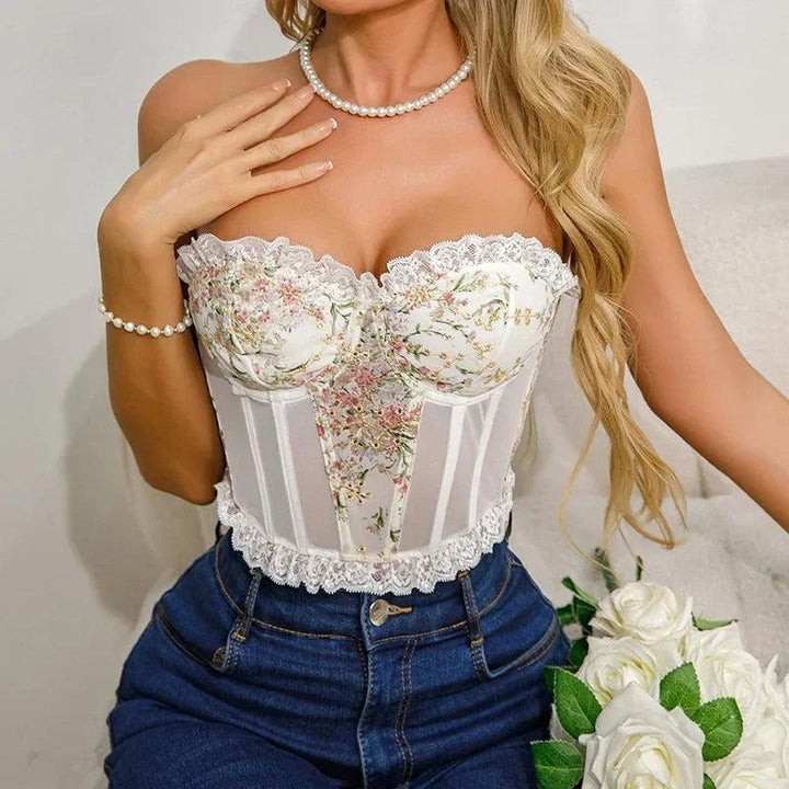 Summer Club Crop Tops Women Corset Camis Sexy Party Ladies Shirt Blusas Fashion Harajuku Tanks Top Woman Clothing Ropa Mujer-THAT FASHION STORE