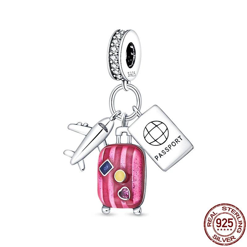 Hot Sale 925 Silver Chameleon Firefly Charm Fits Original Pandora Charm Bracelet Silver 925 Charm Beads DIY Boutique Jewelry-THAT FASHION STORE