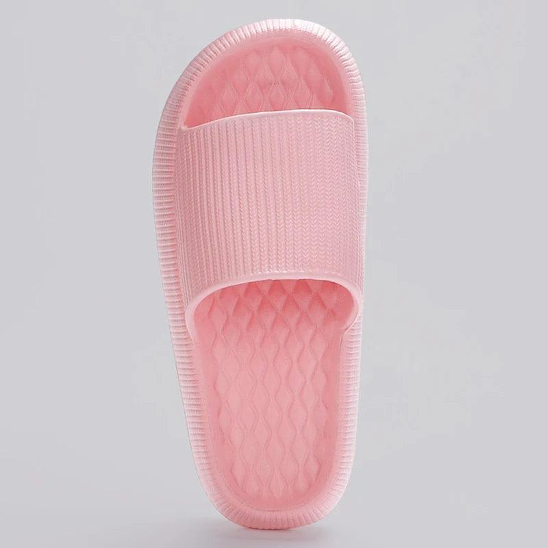 Eva Thick Platform Cloud Slippers Women Soft Sole Pillow Slides 2024 Summer Beach Sandals Woman Non Slip Bathroom Home Shoes-THAT FASHION STORE