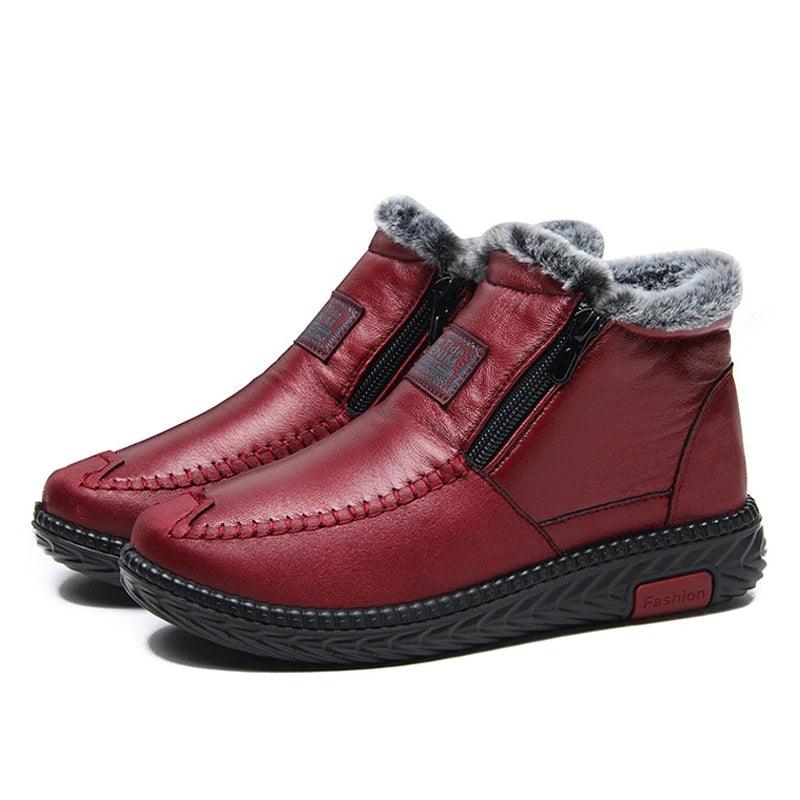 Women Snow Boots Waterproof Winter Plush Casual Women Shoes Antislip Female Ankel Boots 2023 Fashion Women Boots-THAT FASHION STORE