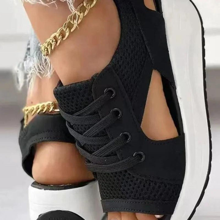 Fashion Women Sandals Summer New Lady Platform Chunky Comfortable Mesh Open Toe Casual Sports Ladies Shoes Plus Size 43-THAT FASHION STORE