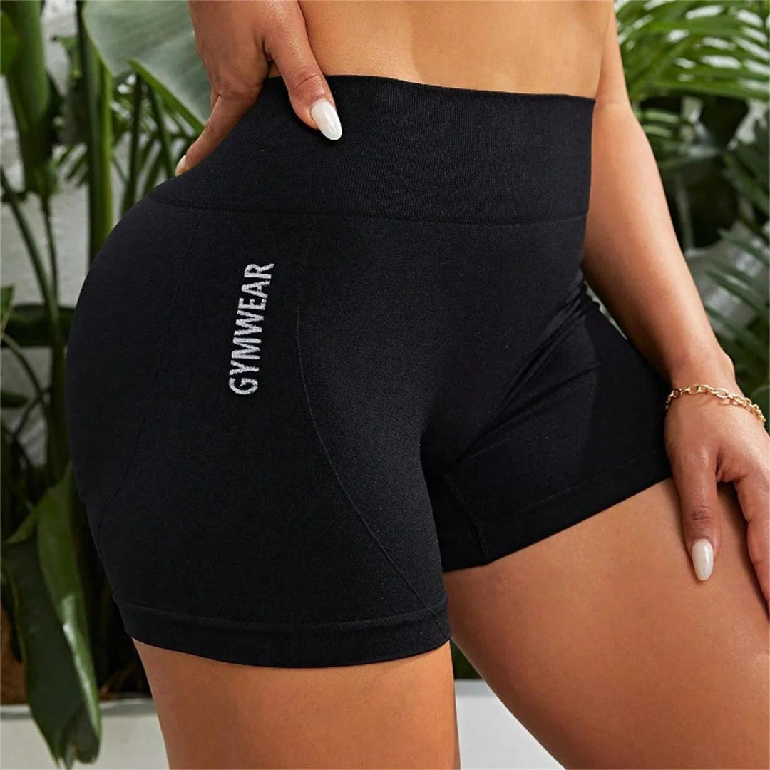 Women High Waist Butt Lift Sports Short Pants High Stretch Qyuick-Drying Breathable Yoga Shorts Athletic Tights-THAT FASHION STORE