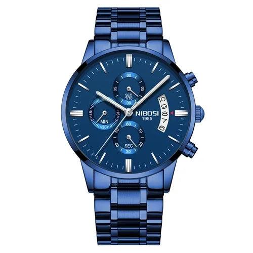 NIBOSI Relogio Masculino Men Watches Luxury Famous Top Brand Men's Fashion Casual Dress Watch Military Quartz Wristwatches Saat-THAT FASHION STORE