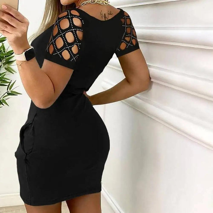 Sexy Club Hip Dress For Women 2023 Summer Slim Fit Short Skirt Elegant Pullover Female Y2K Crop Midi Dresses Vestido Girl Clothe-THAT FASHION STORE