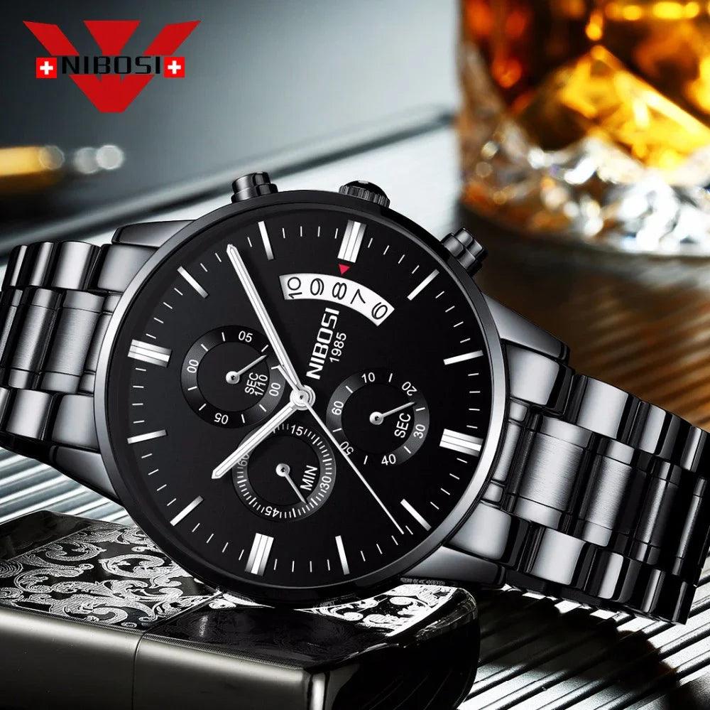 NIBOSI Men Watch Top Brand Fashion Watches Relogio Masculino Military Quartz Wristwatches Hot Sale Clock Male Sport Reloj Hombre-THAT FASHION STORE