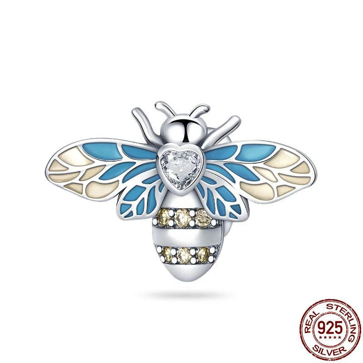 Hot Sale 925 Silver Chameleon Firefly Charm Fits Original Pandora Charm Bracelet Silver 925 Charm Beads DIY Boutique Jewelry-THAT FASHION STORE