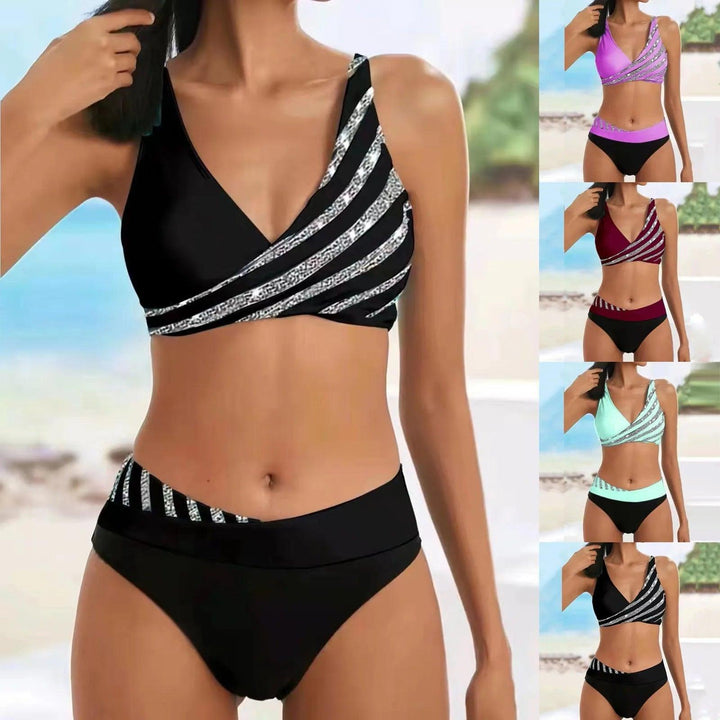 Sexy High Waist Bikini Set 2 Piece Swimsuit Women Push Up Y2k Swimwear Luxury Separates Tankini Summer Beach Mujer купальник-THAT FASHION STORE