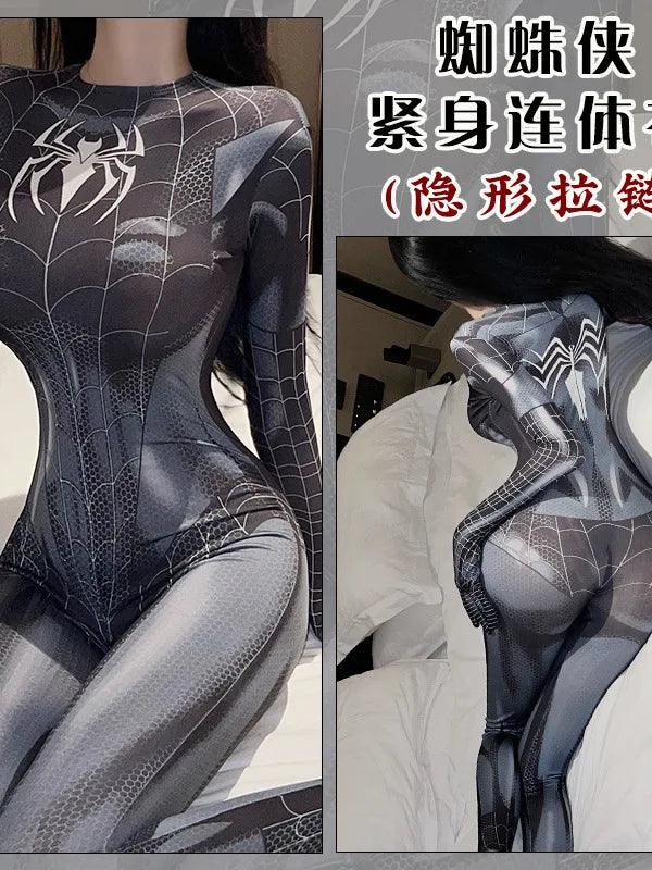 Uniform Cosplay Spider Costume Anime One Piece Jumpsuit In Body Suits For Bodysuit Women Long Sleeve Romper Jumpsuits P2U2-THAT FASHION STORE