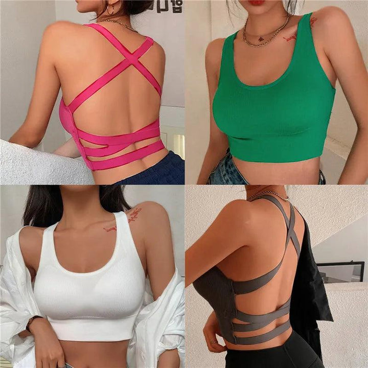 Sexy Sports Bra Yoga Bra Fitness Top women Seamless High impact Sports Bra Sports Underwear Push-Up Bra Sportswear Bralette-THAT FASHION STORE