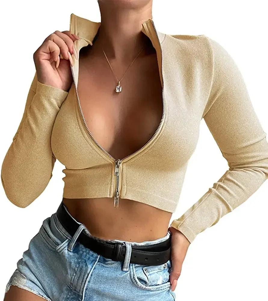 Sexy Crop Top Women T Shirts Basic Short TShirts Fashion Spring Summer Tops Street Basic Casual Tees Club Woman TShirts-THAT FASHION STORE