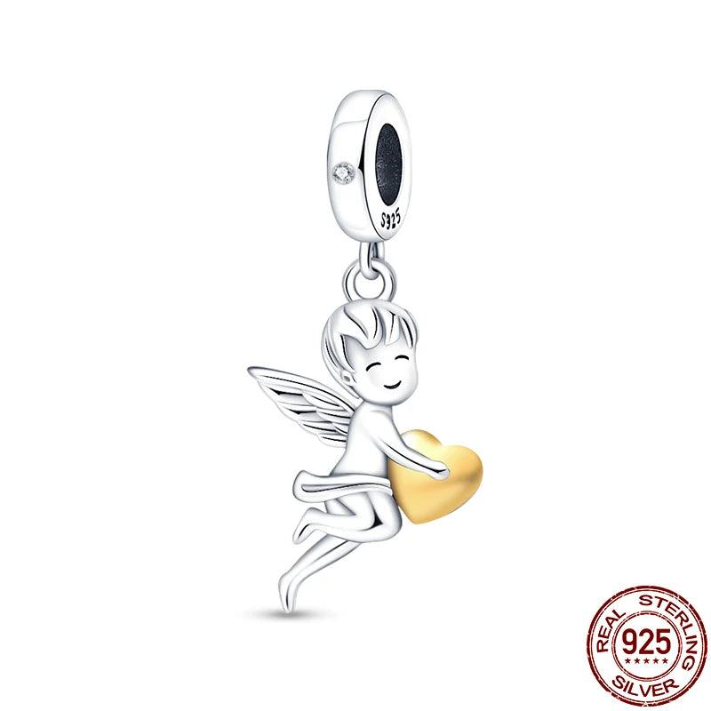 Hot Sale 925 Silver Chameleon Firefly Charm Fits Original Pandora Charm Bracelet Silver 925 Charm Beads DIY Boutique Jewelry-THAT FASHION STORE