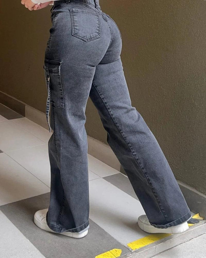 NEW 2023 woman High Waist Lifted Jeans Extremely slim waist to hip ratio Trousers jean pants-THAT FASHION STORE