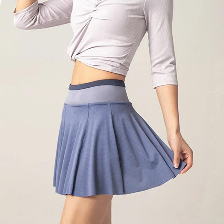 Cloud Hide Women Sports Tennis Skirts Golf Skirt Fitness Shorts High Waist Athletic Running Short Quick Dry Sport Skort Pocket-THAT FASHION STORE