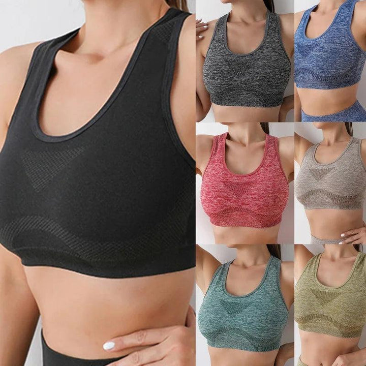 Women Sports Bra Top Push Up Fitness Yoga Underwear Sport Tops For Women Breathable Running Vest Gym Bra Quick Drying Underwear-THAT FASHION STORE