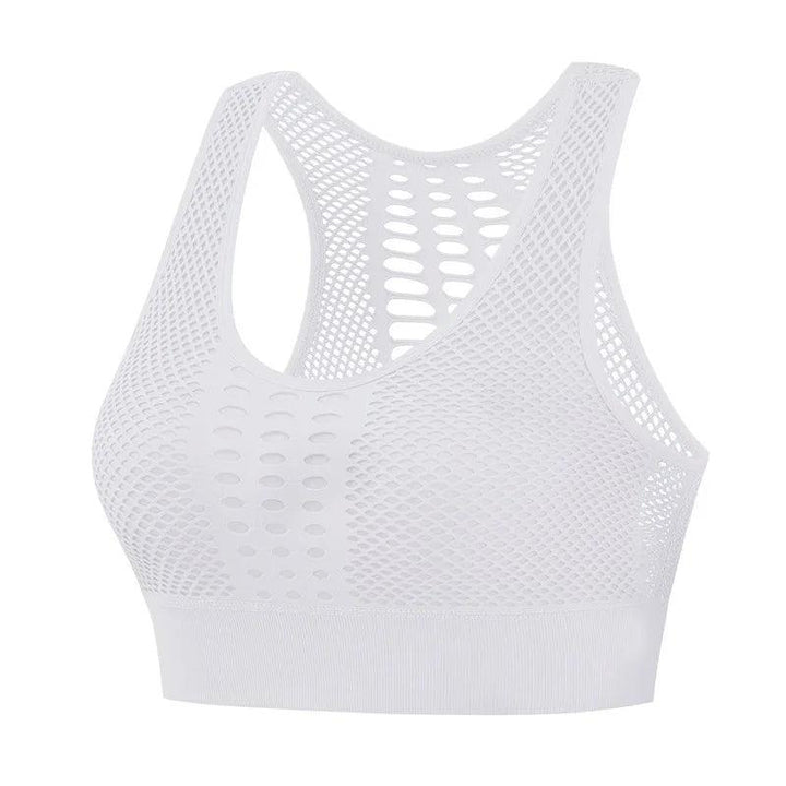 Hot Fitness Women's T-shirts Workout Sports Bra Yoga Vest Backless Solid Quick Dry Running Gym Sport bra Yoga Shirts Tank Top-THAT FASHION STORE