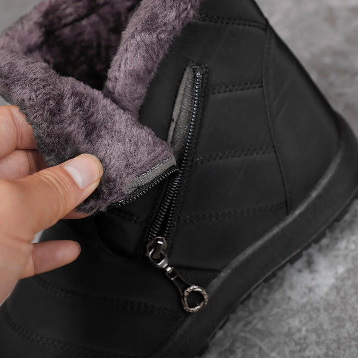 Women Boots Watarproof Ankle Boots For Women Winter Shoes Keep Warm Snow Boots Female Zipper Botines Winter Botas Mujer-THAT FASHION STORE