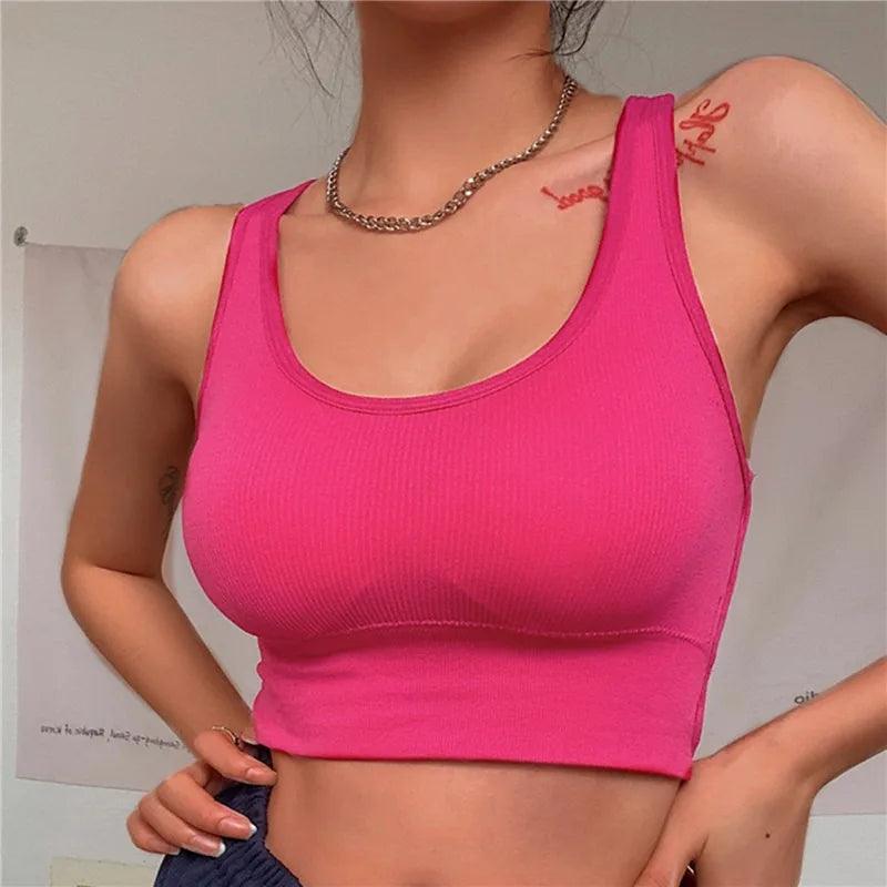 Sexy Sports Bra Yoga Bra Fitness Top women Seamless High impact Sports Bra Sports Underwear Push-Up Bra Sportswear Bralette-THAT FASHION STORE