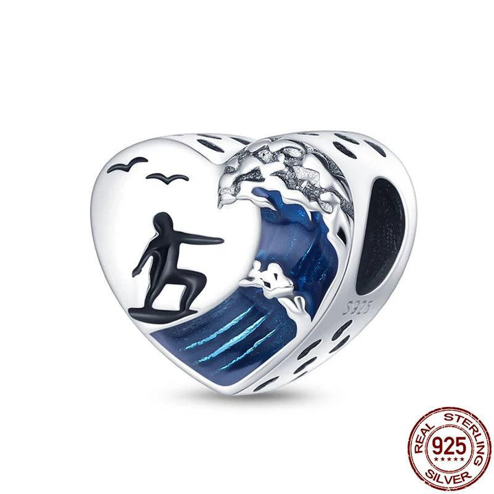 Hot Sale 925 Silver Chameleon Firefly Charm Fits Original Pandora Charm Bracelet Silver 925 Charm Beads DIY Boutique Jewelry-THAT FASHION STORE