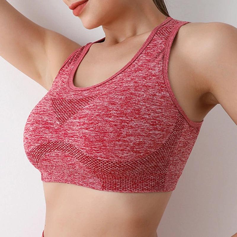 Women Sports Bra Top Push Up Fitness Yoga Underwear Sport Tops For Women Breathable Running Vest Gym Bra Quick Drying Underwear-THAT FASHION STORE