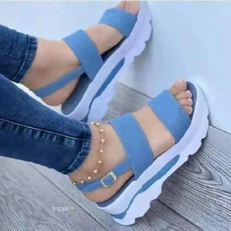 Women Sandals Lightweight Wedges Shoes For Women Summer Sandals Platform Shoes With Heels Sandalias Mujer Casual Summer Shoes-THAT FASHION STORE