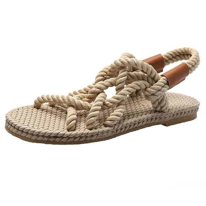 Sandals Woman Shoes Braided Rope With Traditional Casual Style And Simple Creativity Fashion Sandals Women Summer 2024-THAT FASHION STORE