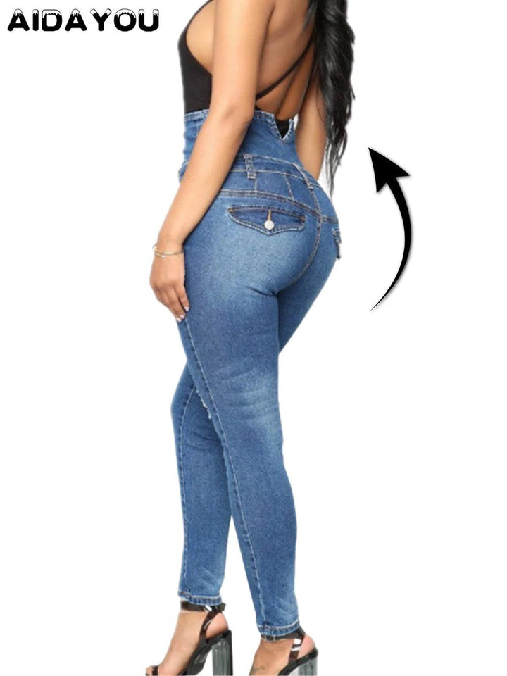 Women High Waisted Jeans for Big Butt Jeans for Women Colombian Jeans Push Up Mujer ouc387-THAT FASHION STORE