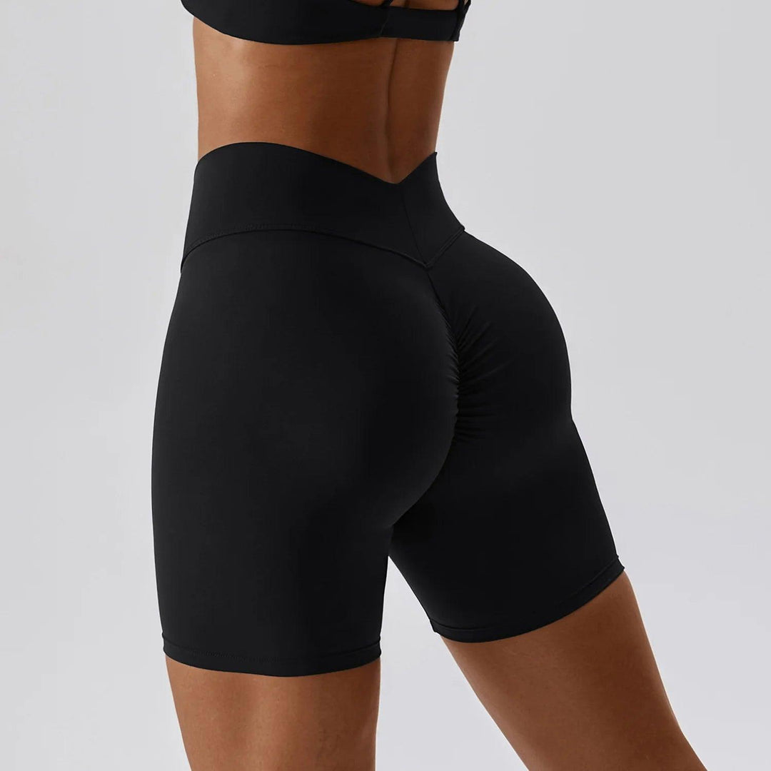 Summer High Waist Yoga Shorts Push Up Fitness Leggings Breathable Gym Shorts Women Running Sport Shorts Women's Workout Pants-THAT FASHION STORE