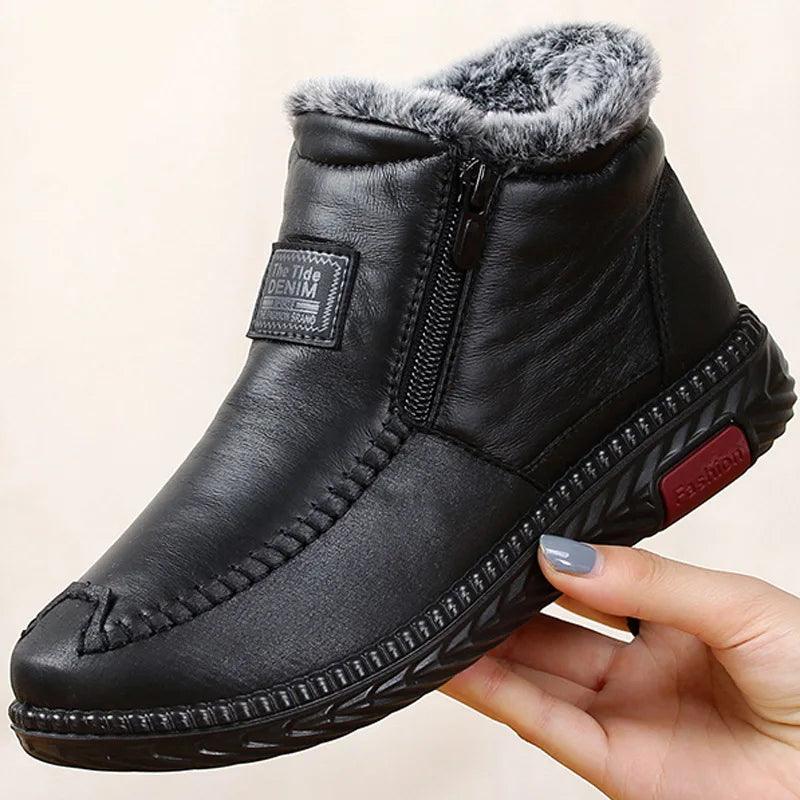 Women Snow Boots Waterproof Winter Plush Casual Women Shoes Antislip Female Ankel Boots 2023 Fashion Women Boots-THAT FASHION STORE