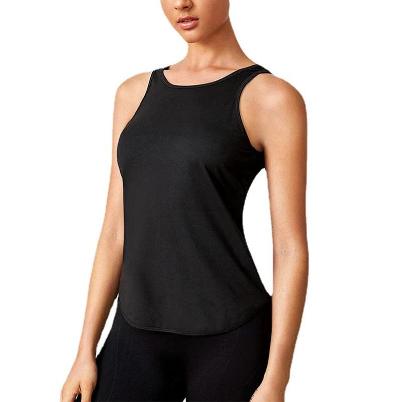 Women's Yoga Shirt Sexy Short Sleeve T-Shirt Sport Top Cover Up Quick Dry Gym Clothes Running Fitness Tank Sportswear-THAT FASHION STORE