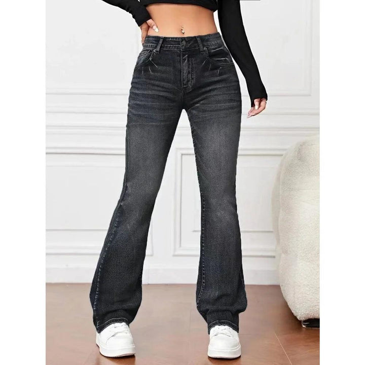 Women Stretch Denim Jeans Ladies Slim Straight Pants Casual Pantalones de mujer pantalon femme-THAT FASHION STORE