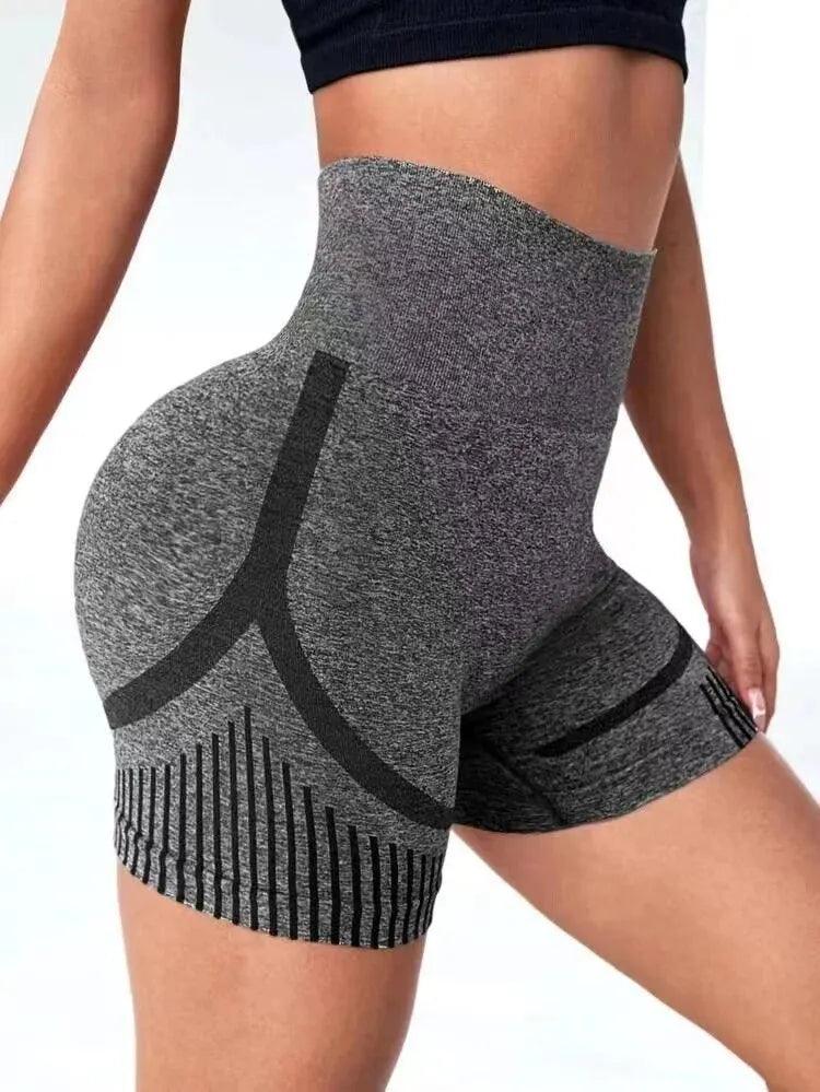 Women Yoga Shorts High Waist Workout Shorts Fitness Yoga Lift Butt Fitness Ladies Yoga Gym Running Short Pants Sportswear-THAT FASHION STORE