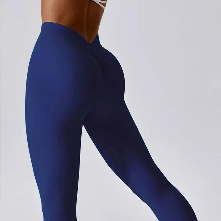 Seamless Yoga Pants Women Sexy V Butt Push Up Fitness High Waist Pants Gym Running Workout Female Sports Yoga Tight Leggings-THAT FASHION STORE