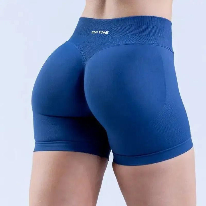 Impact Scrunch Bum Shorts Women Seamless Workout Leggings Low Waist Band Shorts Biker Yoga Pants Sports Wear Gym Stretch Fitness-THAT FASHION STORE