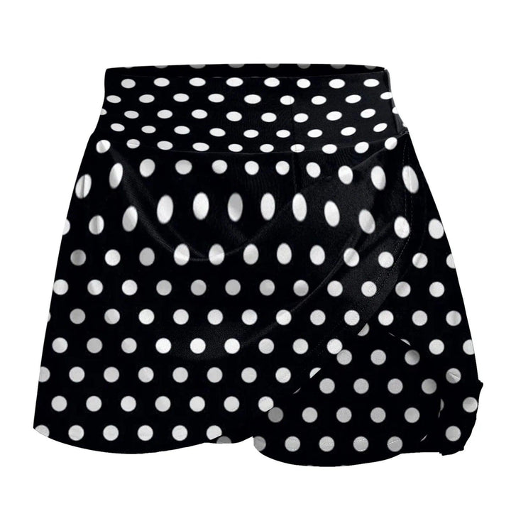 Women Polka Dots Print Sports Dance Fitness Skirt Female Tennis Running Skort Skirt Active Athletic Yoga Fitness Skirts-THAT FASHION STORE