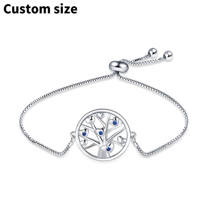 925 Sterling Silver Original Genuine Certified Rose Gold Luxury Charm Beads Bracelet Snake Chain For Women Jewelry Flat Bracelet-THAT FASHION STORE