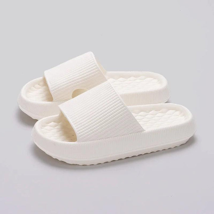 Eva Thick Platform Cloud Slippers Women Soft Sole Pillow Slides 2024 Summer Beach Sandals Woman Non Slip Bathroom Home Shoes-THAT FASHION STORE