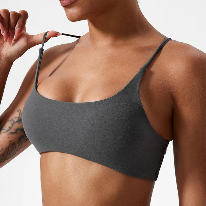 Super Soft Fabric Back Cross Sports Bra Gym Top Women Higher Quality Yoga Clothes Women Fitness Running Bra Workout Yoga Bra-THAT FASHION STORE