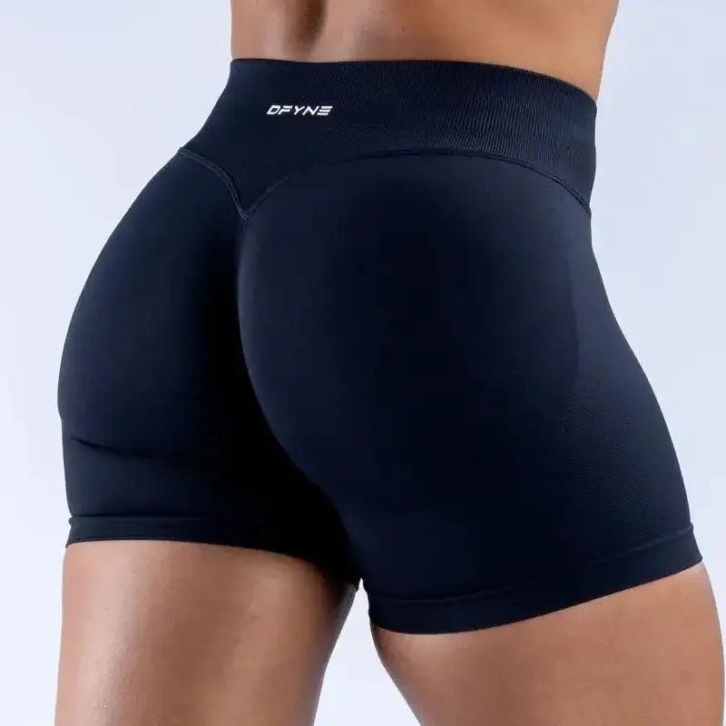 Impact Scrunch Bum Shorts Women Seamless Workout Leggings Low Waist Band Shorts Biker Yoga Pants Sports Wear Gym Stretch Fitness-THAT FASHION STORE