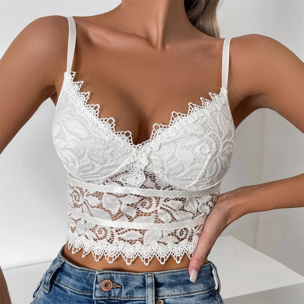 Summer Bralette Women Bra Sexy Party Bustier Ladies Corset Underwear Push Up Bras Woman Clothing Shaper Club Crop Tops Lingerie-THAT FASHION STORE