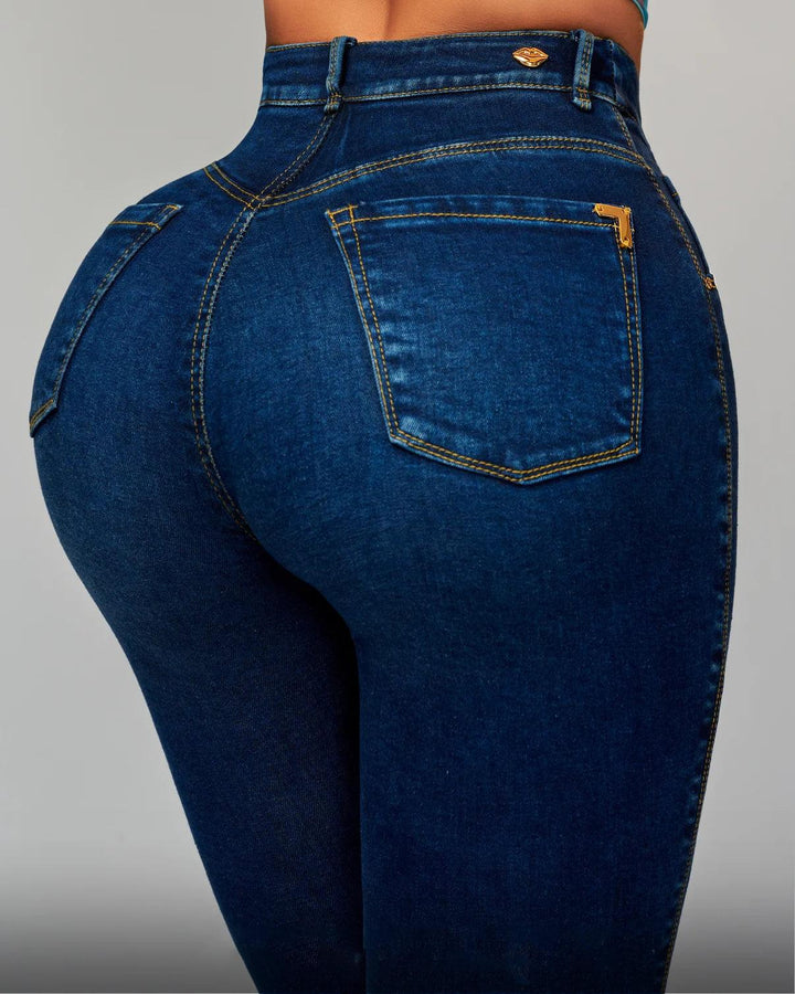 NEW 2023 woman High Waist Lifted Jeans Extremely slim waist to hip ratio Trousers jean pants-THAT FASHION STORE