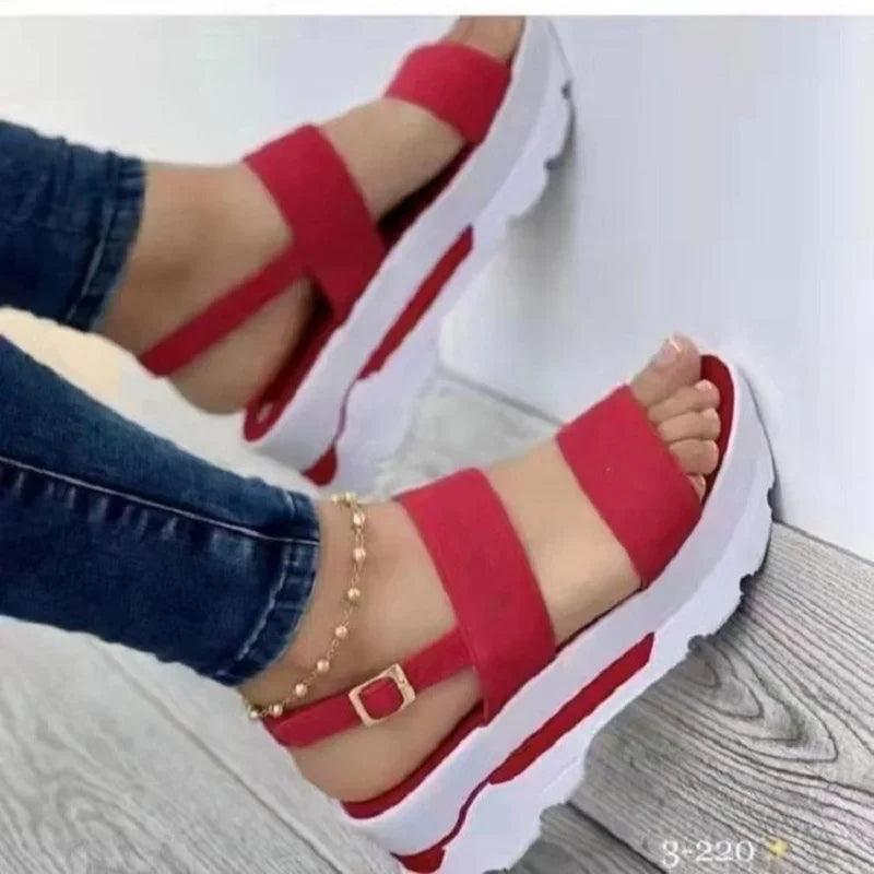 Women Sandals Lightweight Wedges Shoes For Women Summer Sandals Platform Shoes With Heels Sandalias Mujer Casual Summer Shoes-THAT FASHION STORE