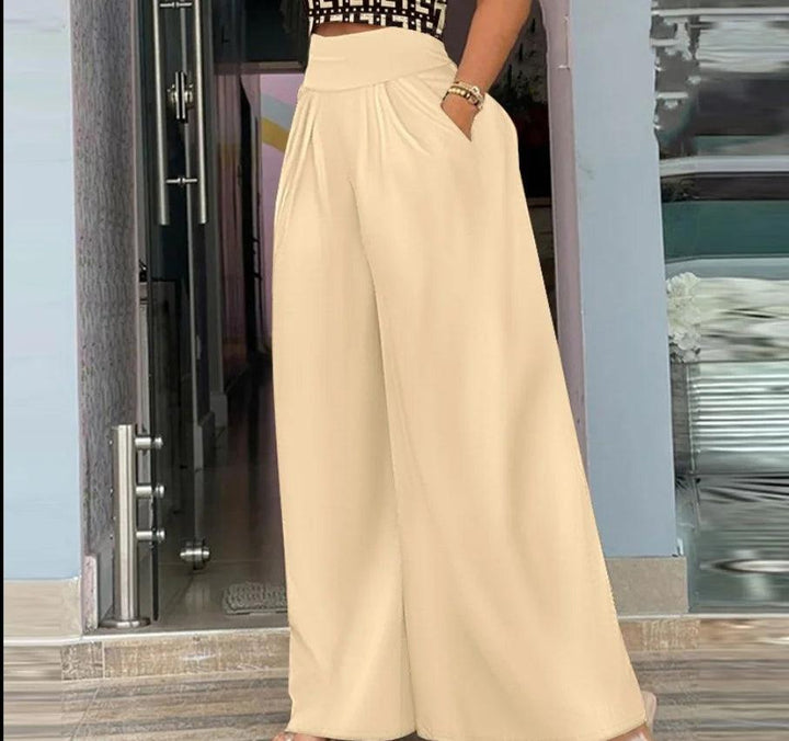 Women Loose Wide Leg Pants Jumpsuits-THAT FASHION STORE