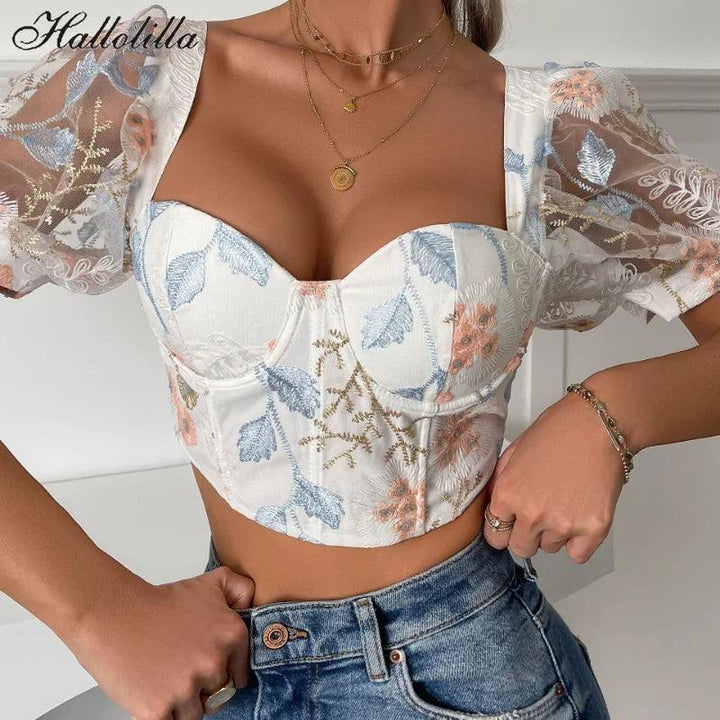 Summer Bralette Women Bra Sexy Party Bustier Ladies Corset Underwear Push Up Bras Woman Clothing Shaper Club Crop Tops Lingerie-THAT FASHION STORE