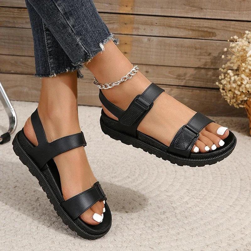 New Summer Style Fashionable Comfortable Elegant Casual and Wear-resistant Thick-soled Soft-soled Seaside Beach Woman Sandals-THAT FASHION STORE