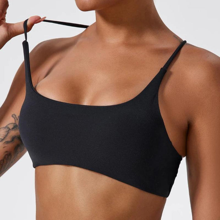 Super Soft Fabric Back Cross Sports Bra Gym Top Women Higher Quality Yoga Clothes Women Fitness Running Bra Workout Yoga Bra-THAT FASHION STORE