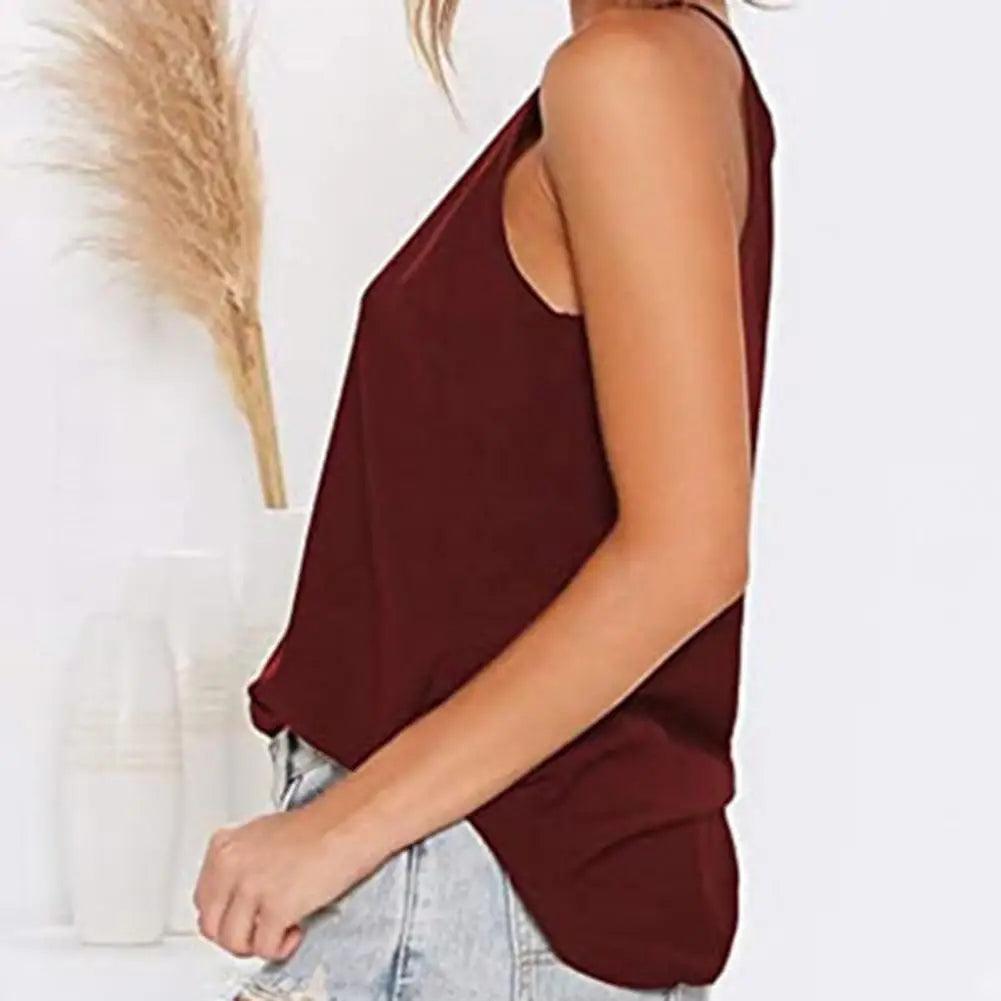 Blusas sensuais Tops Neck Summer Basic Shirts White Black Casual Sport Vest Off Shoulder Green Women's Tank Top mujer elegan-THAT FASHION STORE