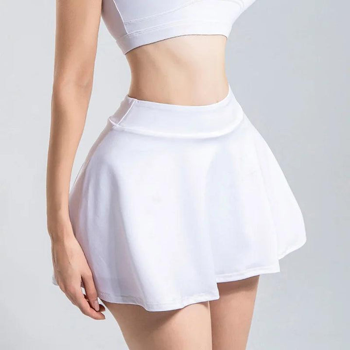 Cloud Hide Pocket Tennis Skirts Women Gym Golf Running Safe Yoga Pantskirt SEXY Sports Fitness Cycling Shorts High Waist Skort-THAT FASHION STORE