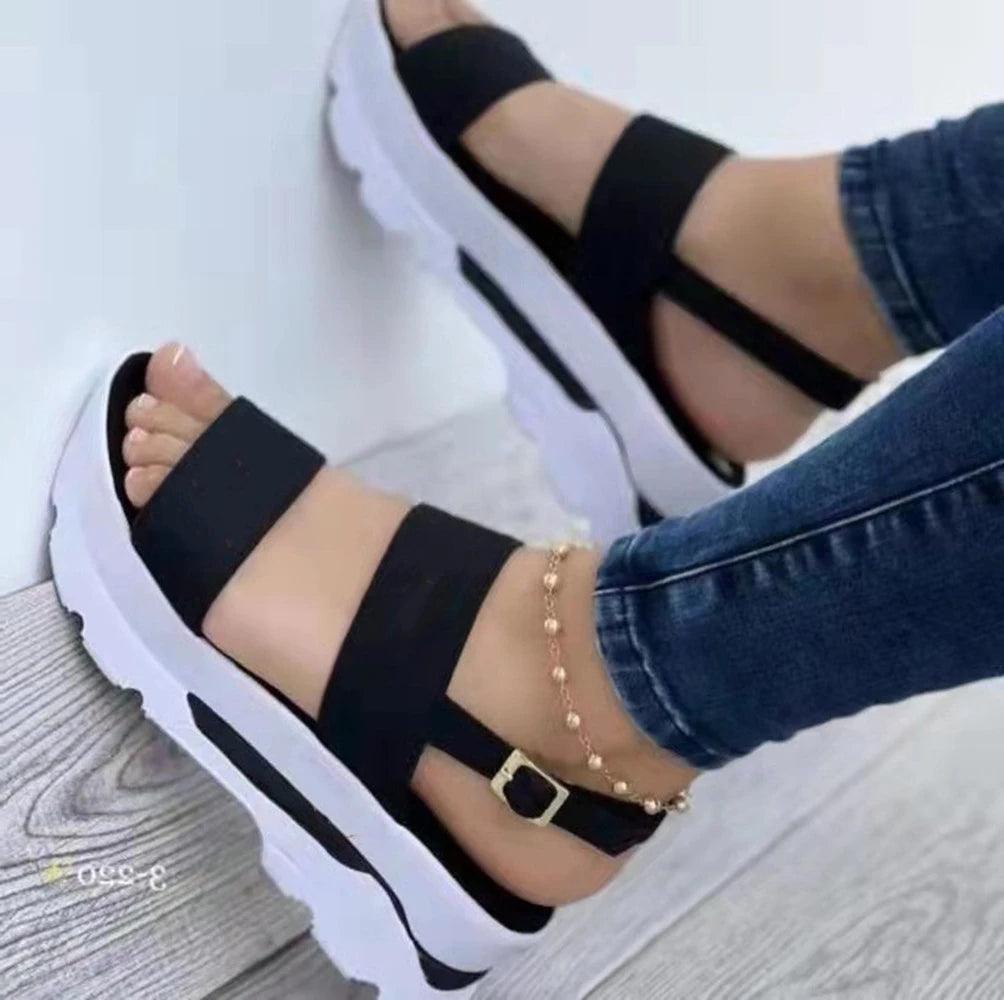 Women Sandals Lightweight Heels Sandals Summer Shoes for Women Wedge Sandal with Platform Sandalias Mujer Wedges Shoes Female-THAT FASHION STORE