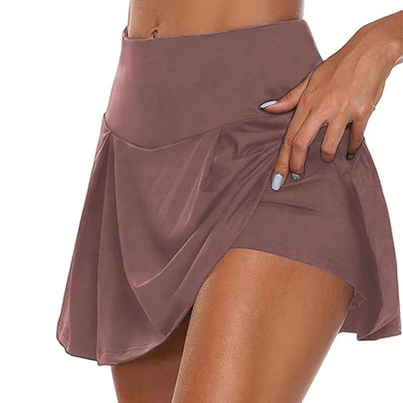 Tennis Skirt Casual Sport Shorts Skirts Running Shorts Women Summer Breathable Sweat Shorts Sexy High Waist Short Pant Outdoor-THAT FASHION STORE