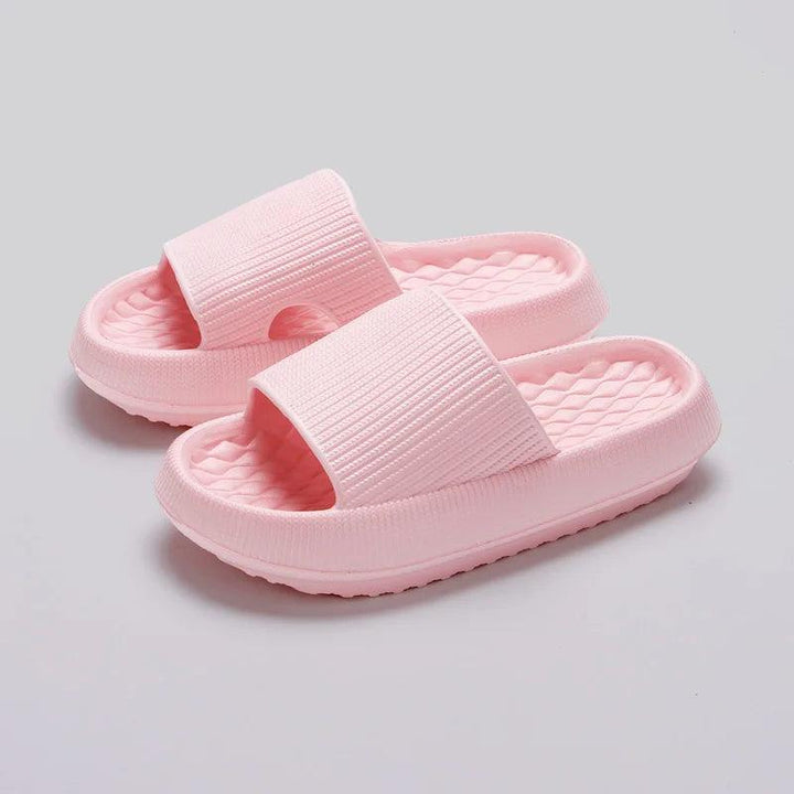 Eva Thick Platform Cloud Slippers Women Soft Sole Pillow Slides 2024 Summer Beach Sandals Woman Non Slip Bathroom Home Shoes-THAT FASHION STORE